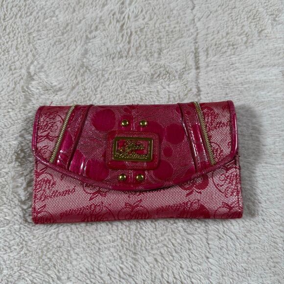 Vintage Y2K Apple Bottoms Tote Shoulder Bag & Matching Wallet Set - Picture 7 of 10